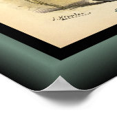 Mark Twain ~ Amerika's beste humorist ~ Poster (Hoek)