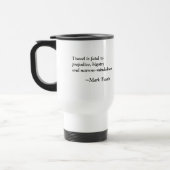 Mark Twain Barber Hall Homer NY Travel Mug Reisbeker (Links)