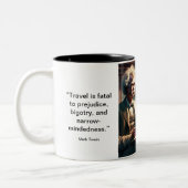 Mark Twain Bekende Quote Koffie Mok (Links)
