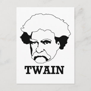 Mark Twain Briefkaart
