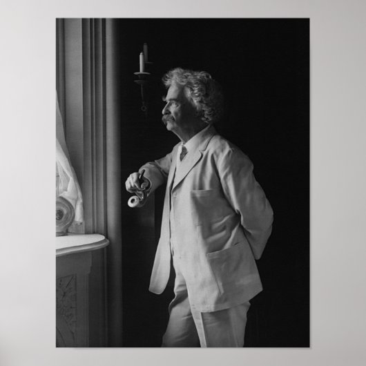 MARK TWAIN c. 1907 Poster (Voorkant)