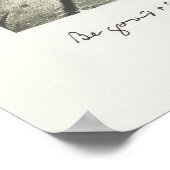 Mark Twain citeert handgeschreven Amerikaanse lite Poster (Hoek)