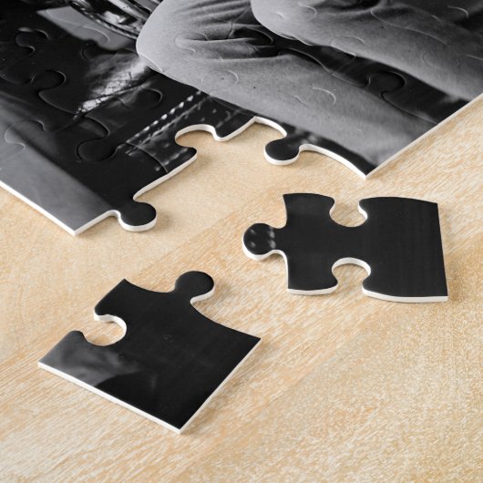 Mark Twain, George Alfred Townsend en David Gray Legpuzzel (Zijkant)