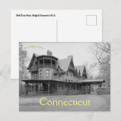 Mark Twain House Hartford Connecticut, Verenigde S Briefkaart (Voorkant / Achterkant)
