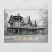 Mark Twain House Hartford Connecticut, Verenigde S Briefkaart (Voorkant)