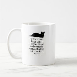 Mark Twain kattenquote mok