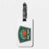 Mark Twain National Forest Camping aan Favorieten  Bagagelabel (Achterkant verticaal)