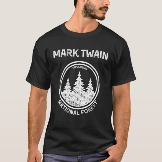Mark Twain National Forest Missouri T-shirt (Voorkant)