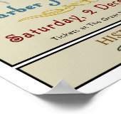 Mark Twain op Barber Hall Historic Homer NY Poster (Hoek)