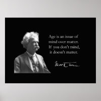 Mark Twain over veroudering