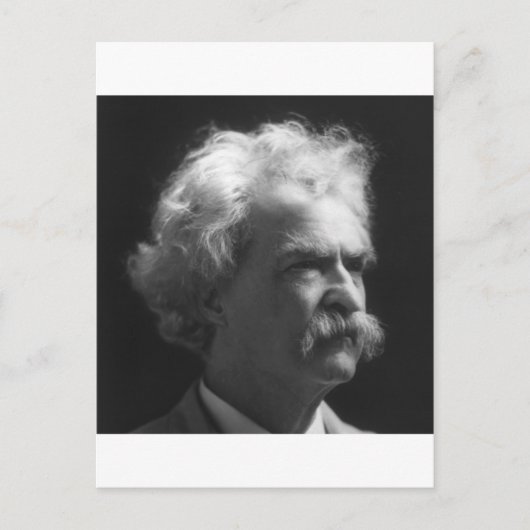 Mark Twain portret Briefkaart (Voorkant)