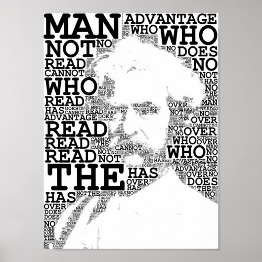 Mark Twain Poster (Voorkant)
