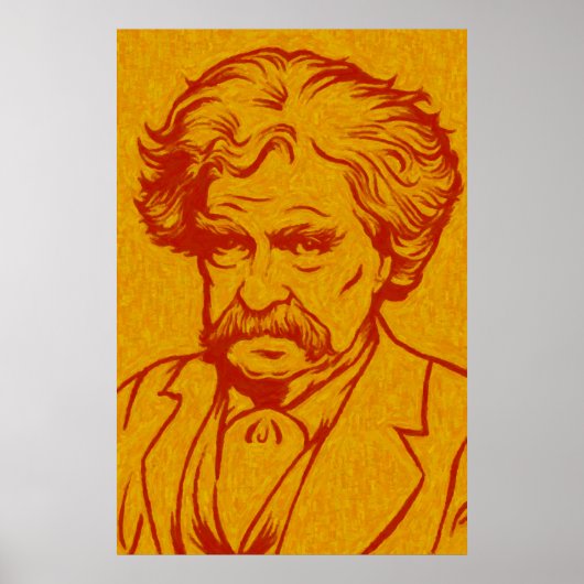 Mark Twain Poster (Voorkant)