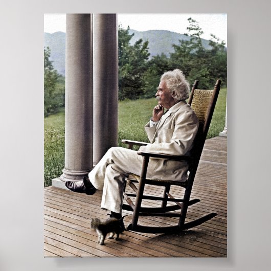 Mark Twain Poster (Voorkant)