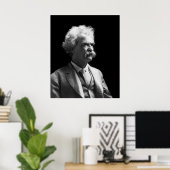 Mark Twain Poster (Thuiskantoor)