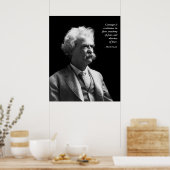 Mark Twain Poster (Keuken)