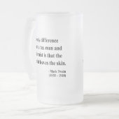 Mark Twain Quote 3a Matglas Bierpul (Voorkant links)
