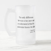 Mark Twain Quote 3a Matglas Bierpul (Links)