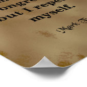 Mark Twain Quote, Congress Poster (Hoek)