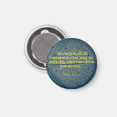 Mark Twain Quote Magnet (Voorkant / Achterkant)