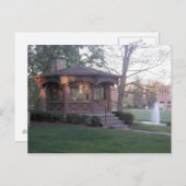 Mark Twain Study in Elmira, Briefkaart van New Yor (Voorkant / Achterkant)