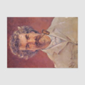 Mark Twain van James Carroll Beckwith Tissuepapier (Voorkant)