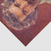 Mark Twain van James Carroll Beckwith Tissuepapier (Detail)