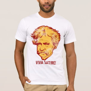 Mark Twain "Viva Satire" T-Shirt