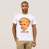 Mark Twain "Viva Satire" T-Shirt (Voorkant volledig)