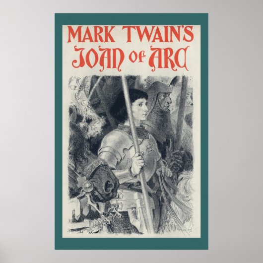 Mark Twain's Joan of Arc Poster (Voorkant)