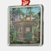 Mark Twain's Study at Quarry Boerderij, East Hill Metalen Ornament (Links)