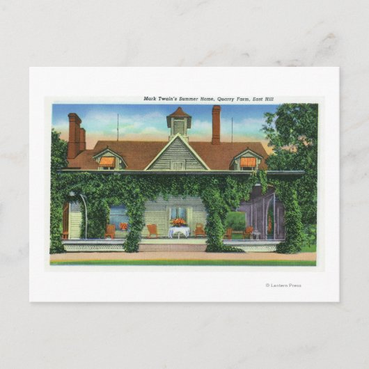 Mark Twain's Summer Home, Quarry Boerderij Briefkaart (Voorkant)