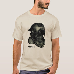  Mark V Diving Helmet Illustratie T-shirt