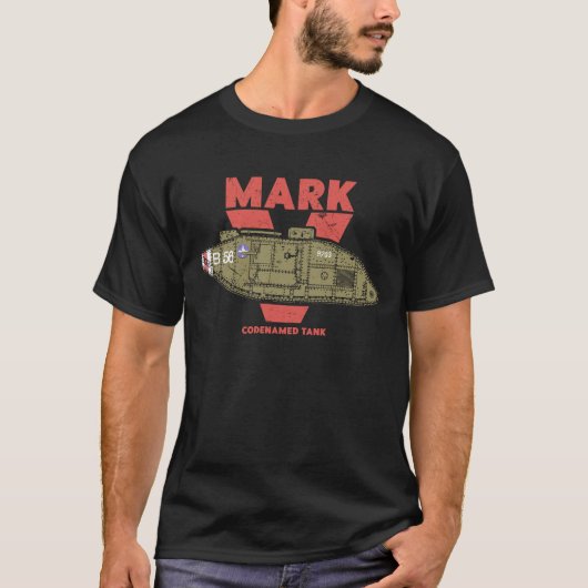 MARK V LANDSHIP - WW1 Tank (Voorkant)