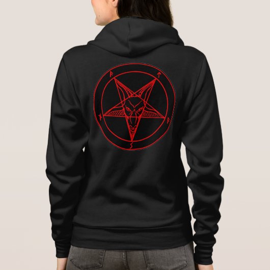 MARK VAN DE DEVIL HOODIE (Achterkant)