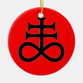 MARK VAN DE DEVIL KERAMISCH ORNAMENT (Voorkant)