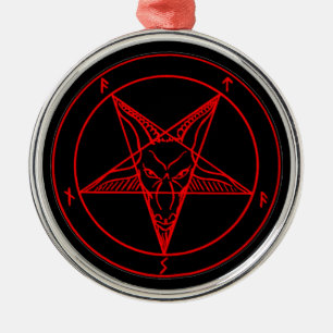 MARK VAN DE DEVIL METALEN ORNAMENT