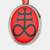 MARK VAN DE DEVIL METALEN ORNAMENT (Links)