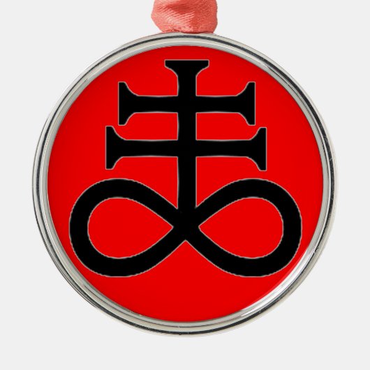 MARK VAN DE DEVIL METALEN ORNAMENT (Voorkant)