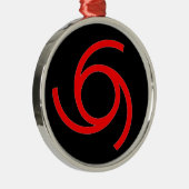 MARK VAN DE DEVIL METALEN ORNAMENT (Rechts)