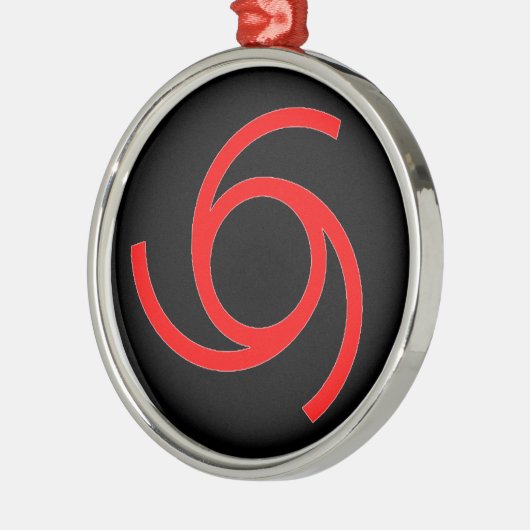 MARK VAN DE DEVIL METALEN ORNAMENT (Links)
