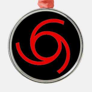 MARK VAN DE DEVIL METALEN ORNAMENT