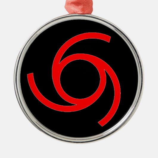 MARK VAN DE DEVIL METALEN ORNAMENT (Voorkant)