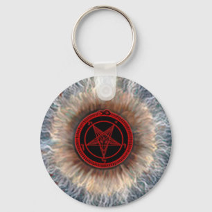 MARK van de DUIVEL EYEBALL Sleutelhanger