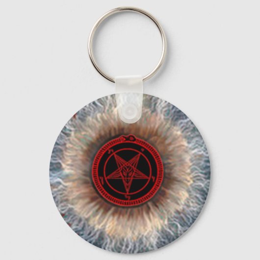 MARK van de DUIVEL EYEBALL Sleutelhanger (Voorkant)