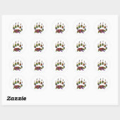 Mark van de Grizzly Ronde Sticker (Vel)