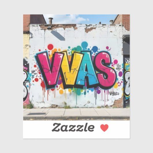 Mark Van De Studio - Vierkante Vinyl Sticker (Vel)