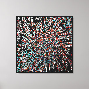 Mark Voss zegt "Badass!" Canvas Afdruk