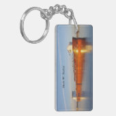 Mark W. Barker acrylsleutelketen Sleutelhanger (Voorkant Links)