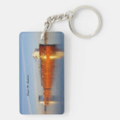 Mark W. Barker acrylsleutelketen Sleutelhanger (achterkant)